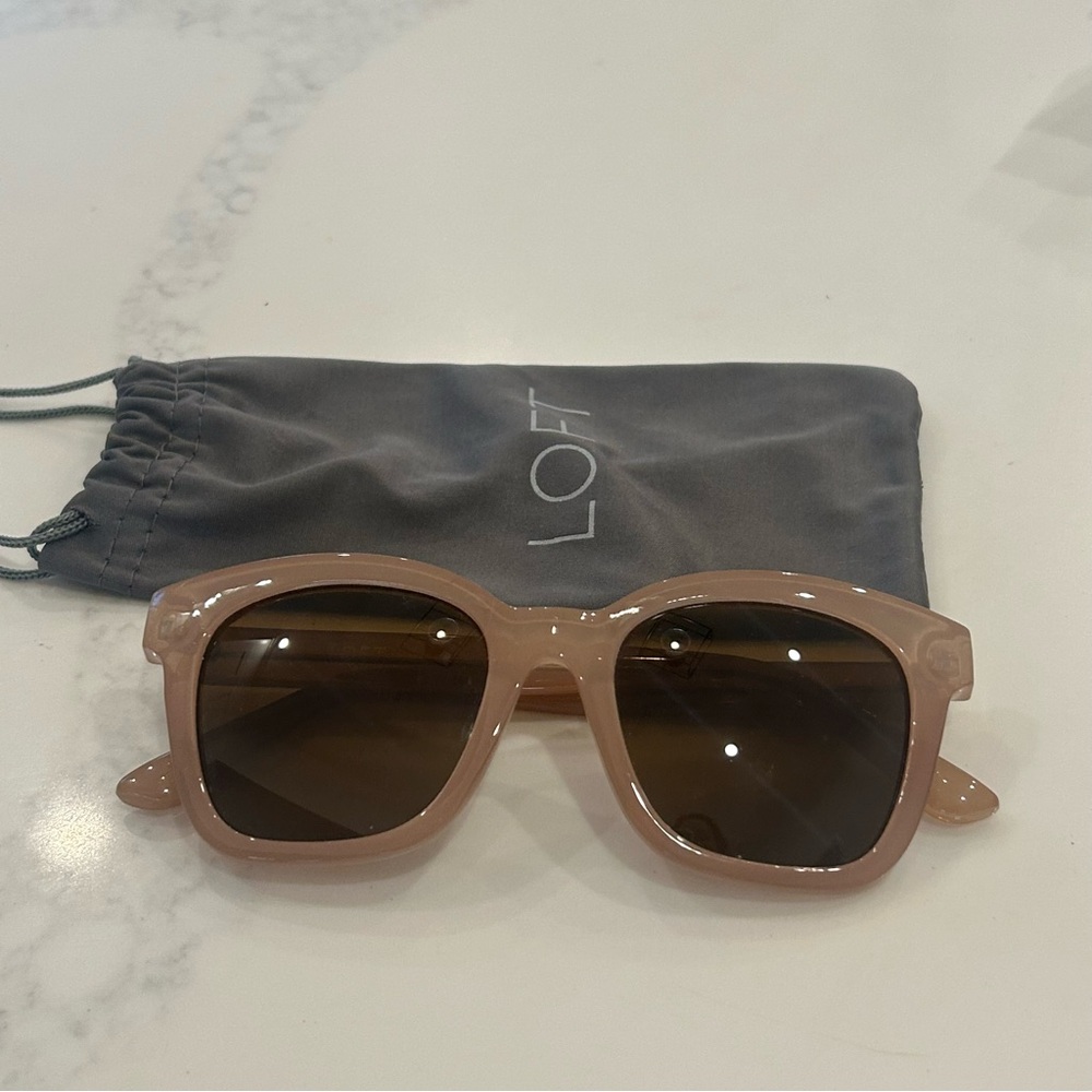 Loft Beige Sunglasses